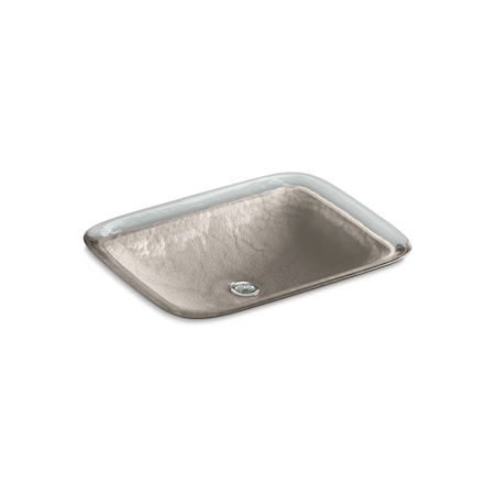 Kohler Inia Wading Pool Glass Vessel Bathroom Sink In Opaque Doe 2773-G3-B11
